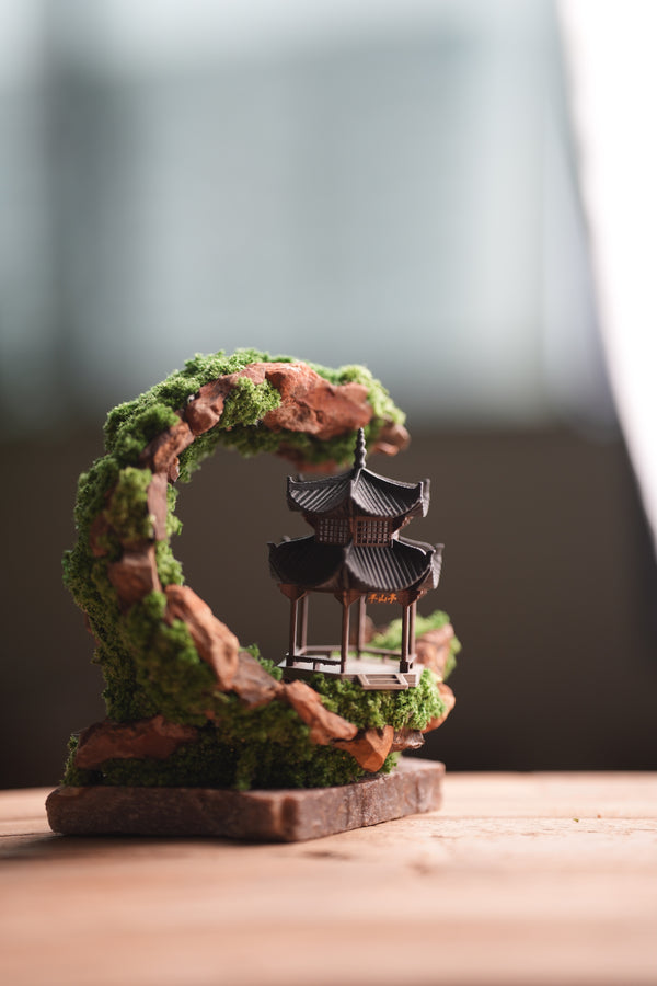 Half-Moon Bay - Crescent - Cultured Garden - Smaller (Preserved Plants)