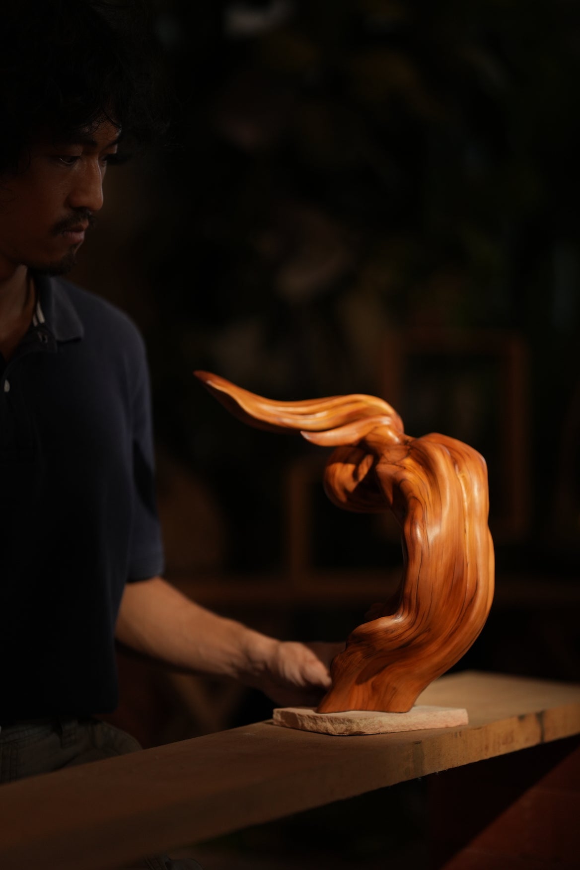 Slow Wood - Flame - Vermilion (Woodwork)