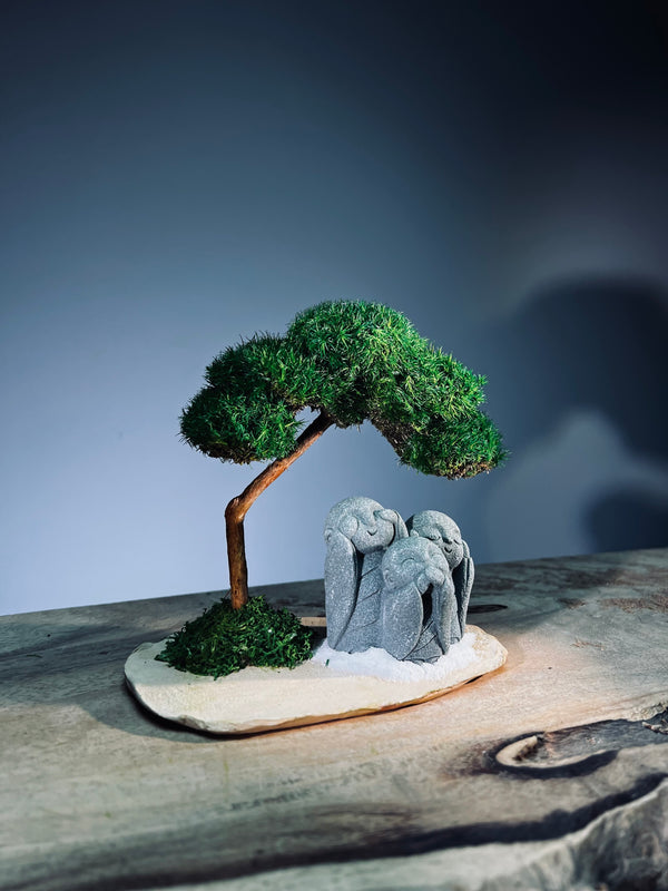 A Small Tree in the East - Classic - Trio of Everjoy (Preserved Plants)