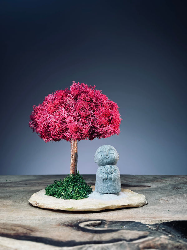 A Small Tree in the East - Fire Heart - Reindeer - Journeyman (Preserved Plants)