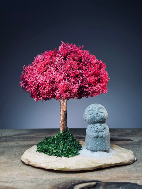 A Small Tree in the East - Fire Heart - Reindeer - Journeyman (Preserved Plants)
