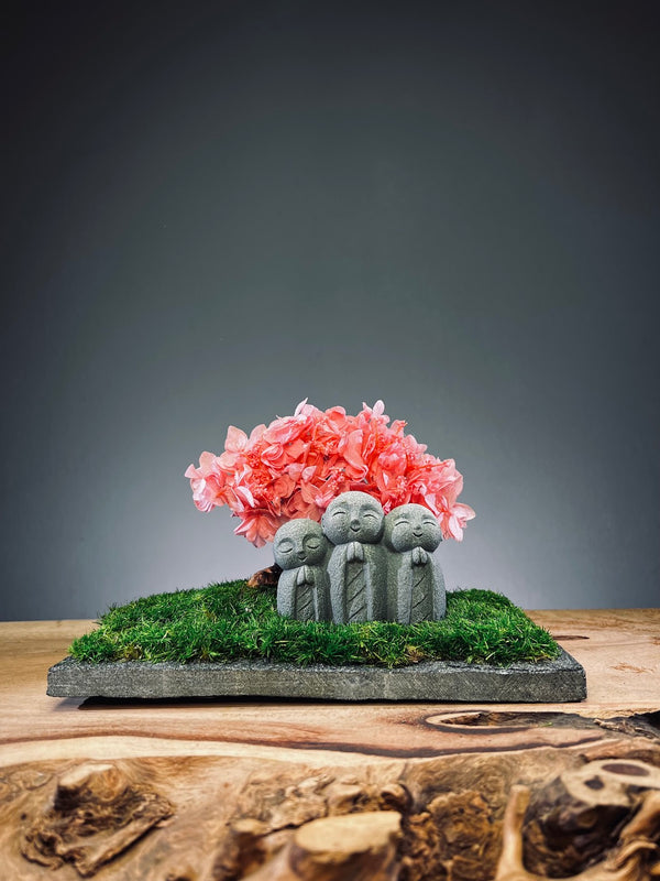 A Small Tree in the East - Sakura - Trio of Everjoy (Preserved Plants)