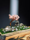 Violet Hill - Sakura edition - Large version (Preserved Plants)