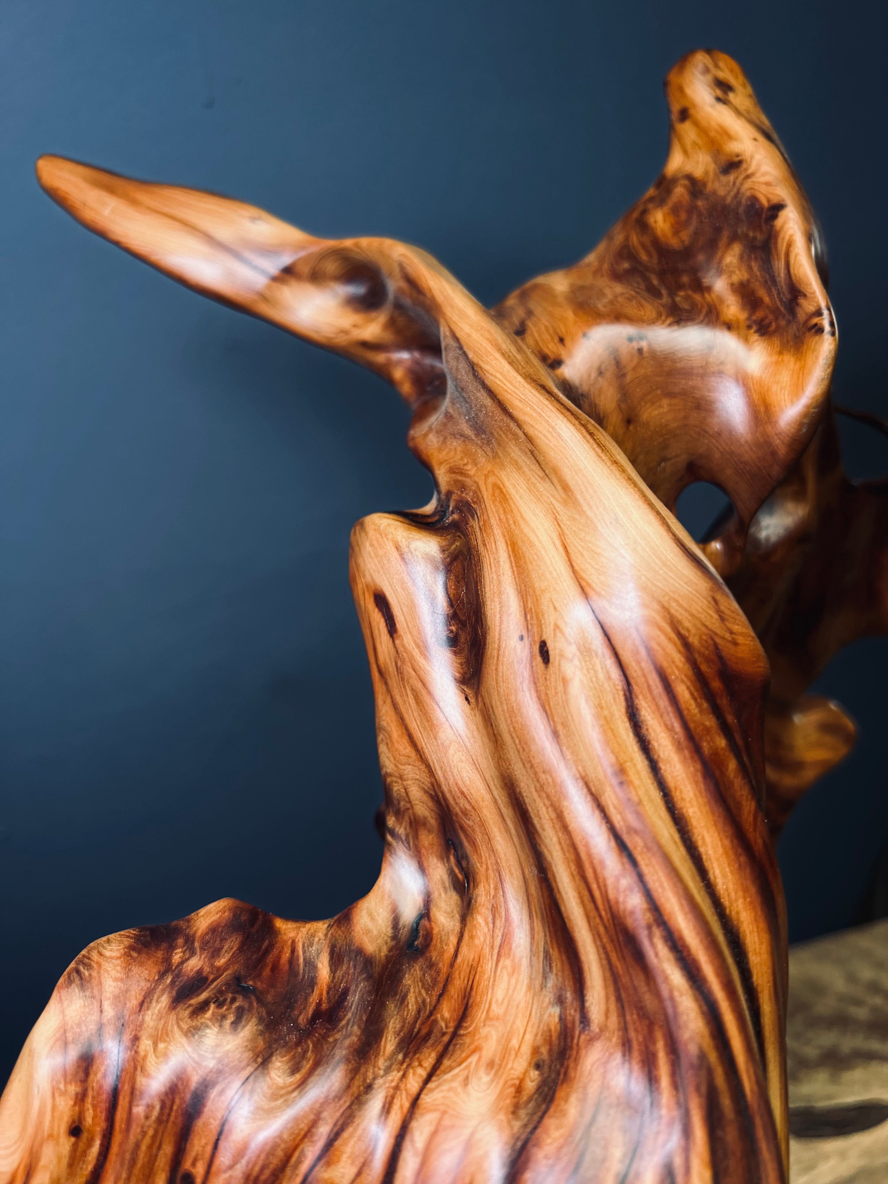 Slow Wood - Flame - Jade (Woodwork)